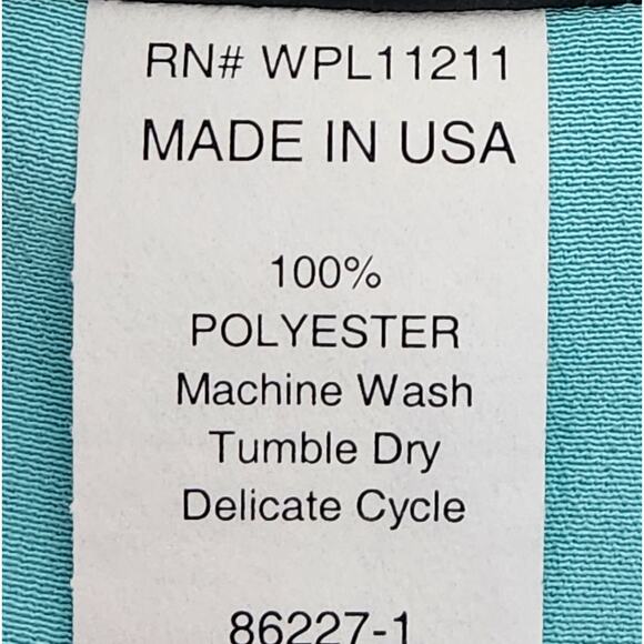 Da-Rue Petite Draper's & Damon's Teal Sleeveless Tank Top 16P Lightweight Flowy - Picture 4 of 4